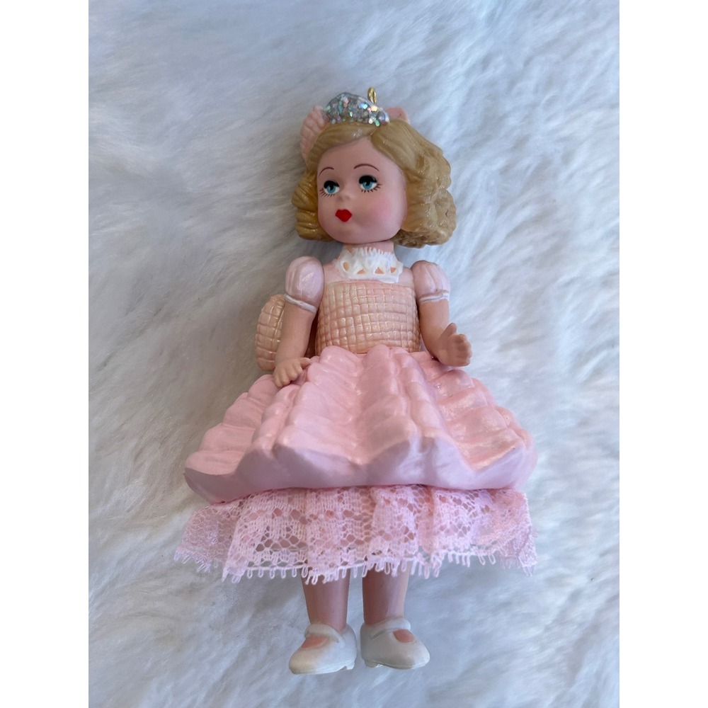Hallmark Ornament Madame Alexander Wendy 90th Anniversary Pink Dress 2014